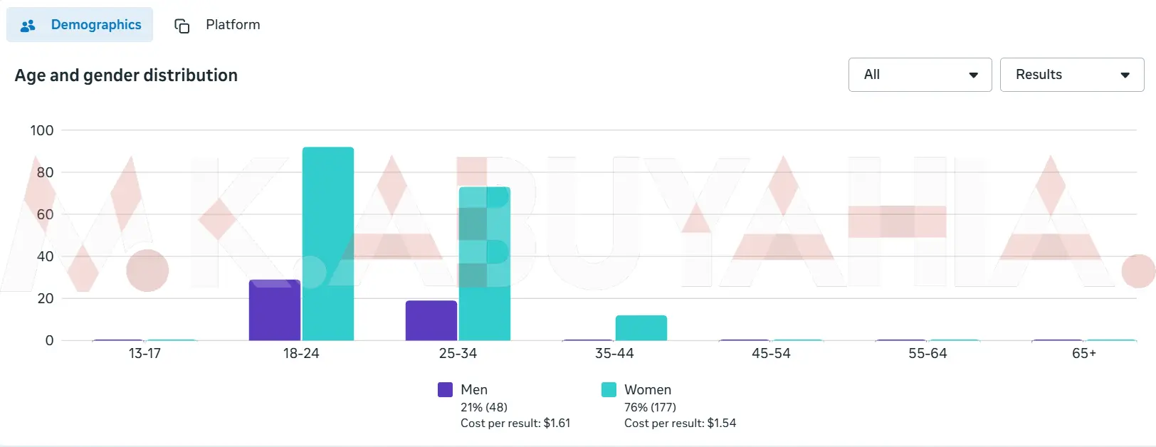 51× ROAS Meta Ads Sales Campaign — Jordan (audience demographics)
