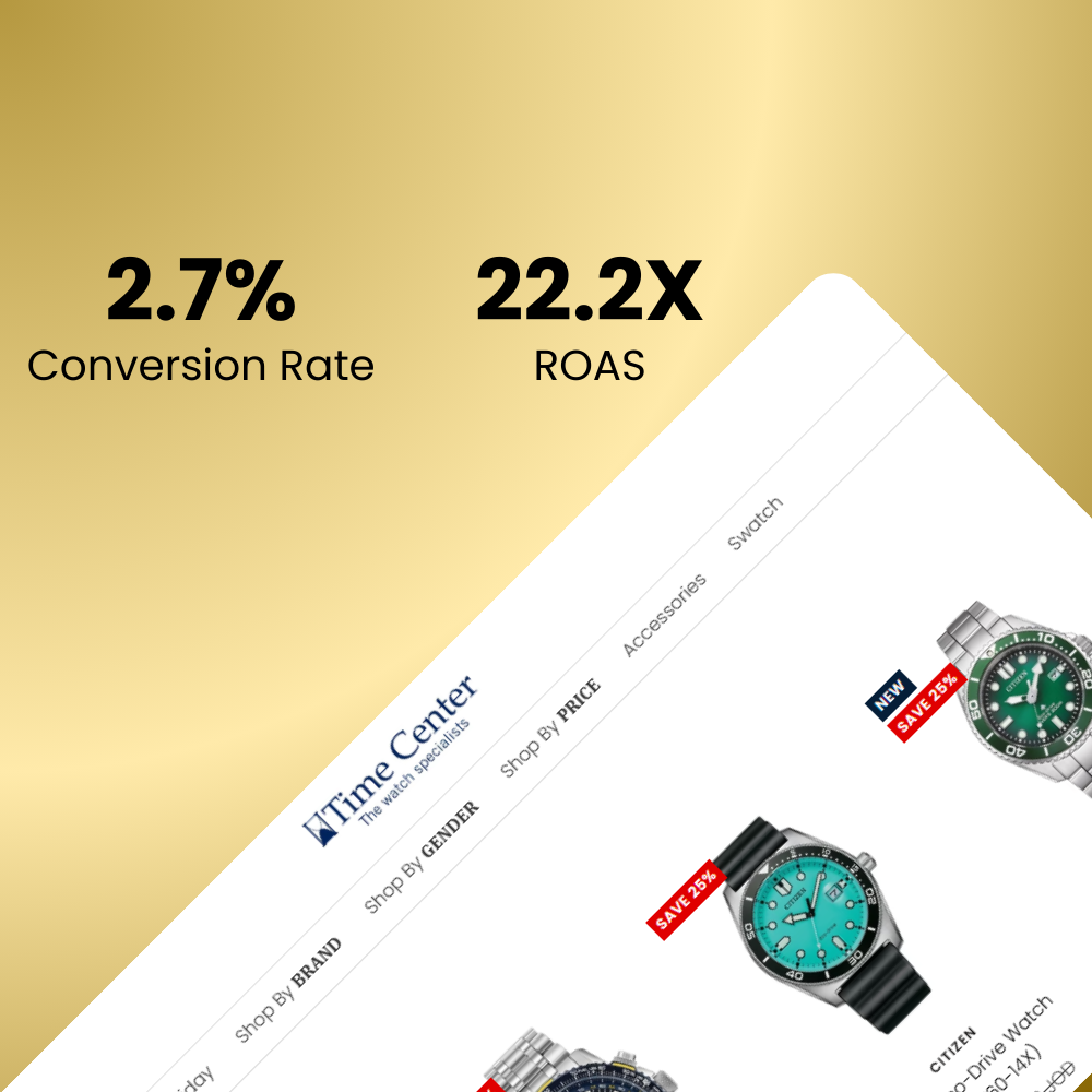 Digital Marketing Services for Luxury watches store